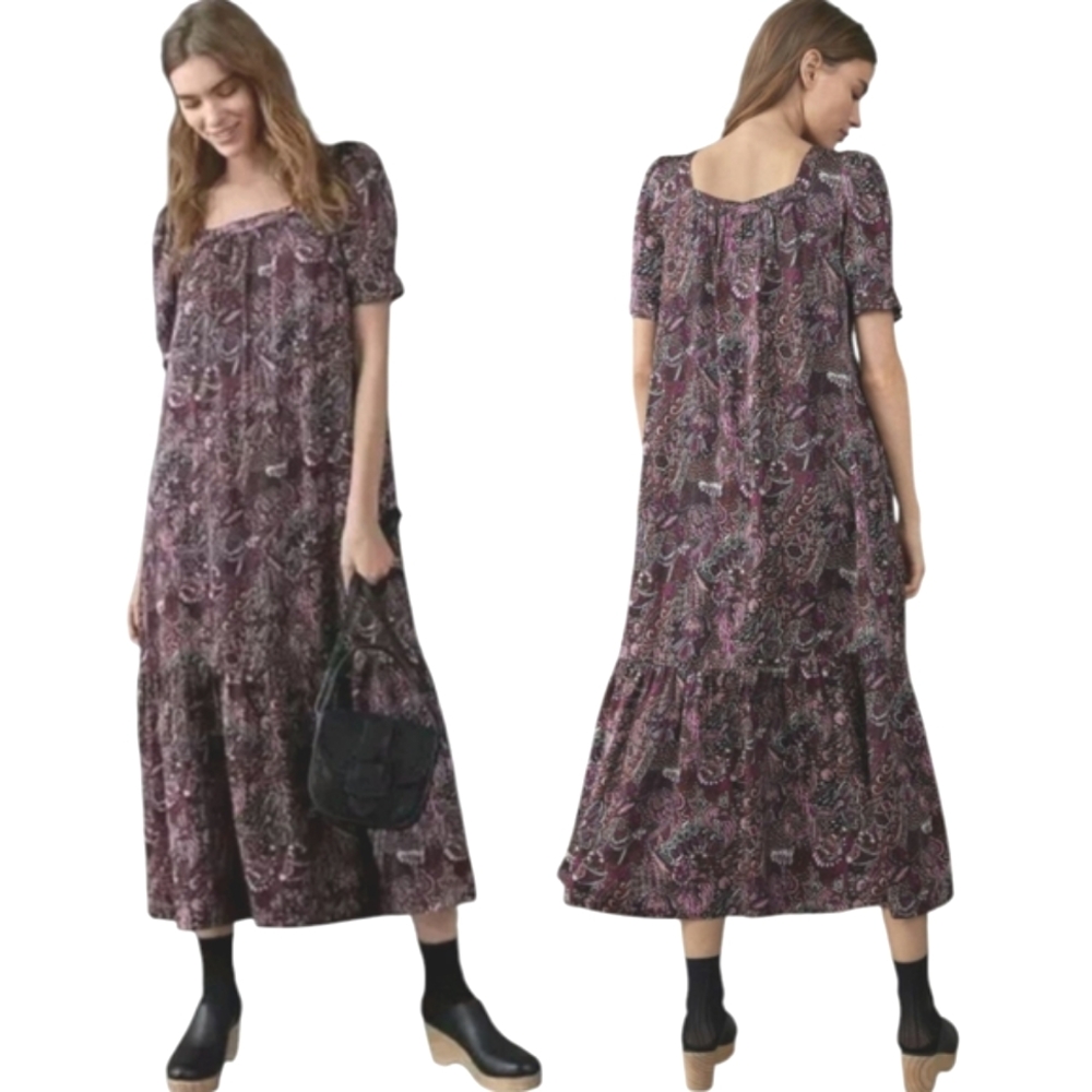 MAEVE ANTHROPOLOGIE "Lisabetta" Paisley Maxi Dress - Size XS - Picture 2 of 15